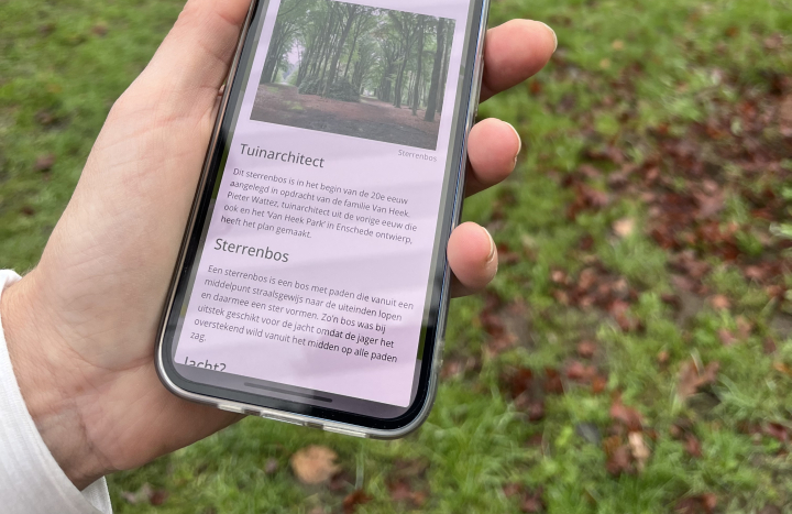 Routeapp 'wandelen in Overijssel'